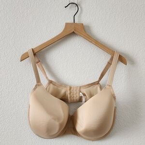 Cacique Cooling French Full Coverage 42F Beige Tan Underwire Bra